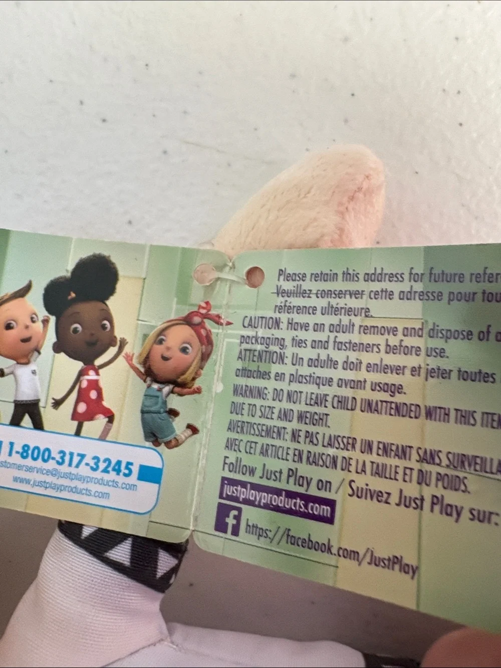 Ada Twist Scientist Iggy Plush Kids Cuddle Character Doll